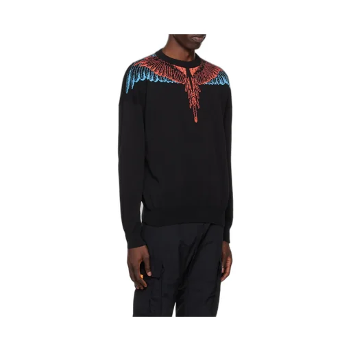 County Of Milan Icon Wing Knitted Boxy Jumper