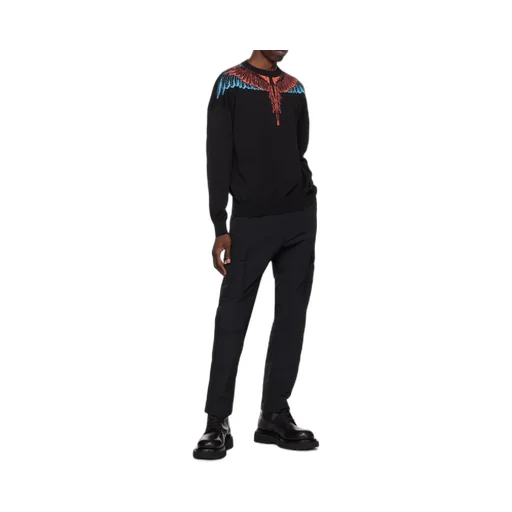 County Of Milan Icon Wing Knitted Boxy Jumper