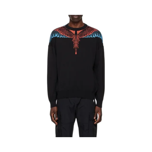 County Of Milan Icon Wing Knitted Boxy Jumper
