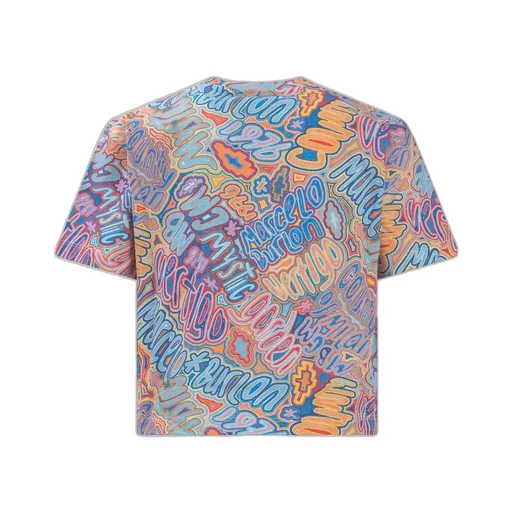 County Of Milan Crewneck Cropped Top
