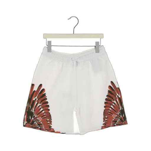 County Of Milan Kids Wings-Printed Drewstring Shorts