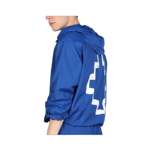 County Of Milan Back Logo Print Hooded Jacket