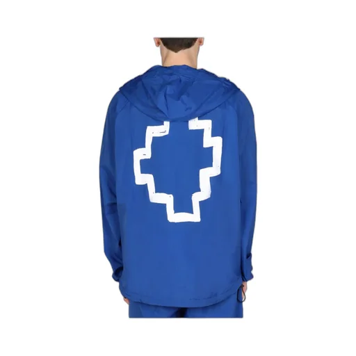 County Of Milan Back Logo Print Hooded Jacket