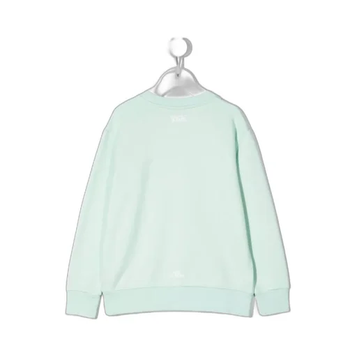 County Of Milan Kids Feather Printed Sweatshirt