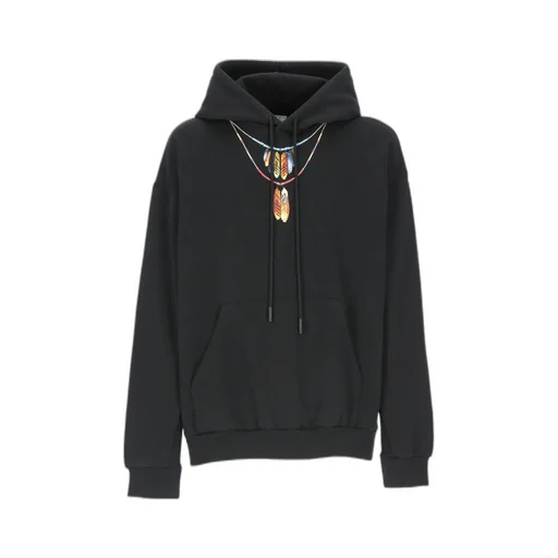 Graphic-Printed Drawstring Hoodie