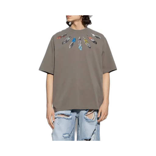 Feathers Detail T-Shirt