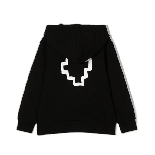 Tempera Cross Logo-Print Hoodie