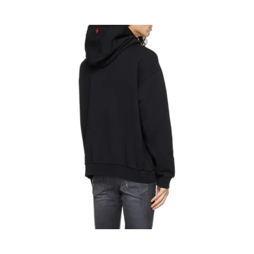 Graphic-Printed Drawstring Hoodie
