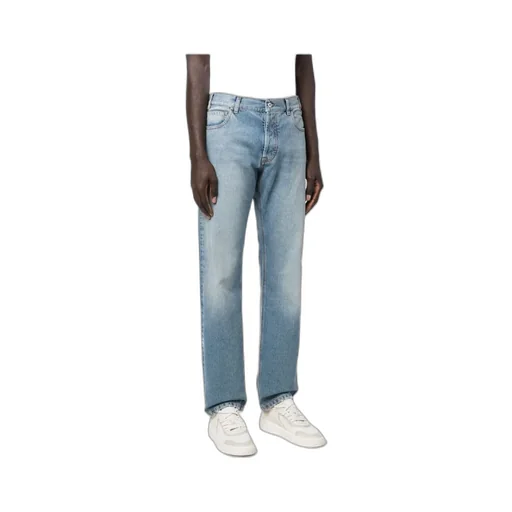 County Of Milan Logo Embroidered Jeans