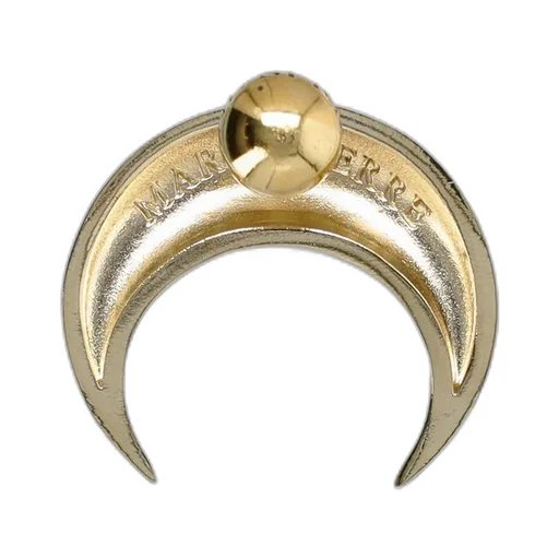 Moon Stud Large Earring