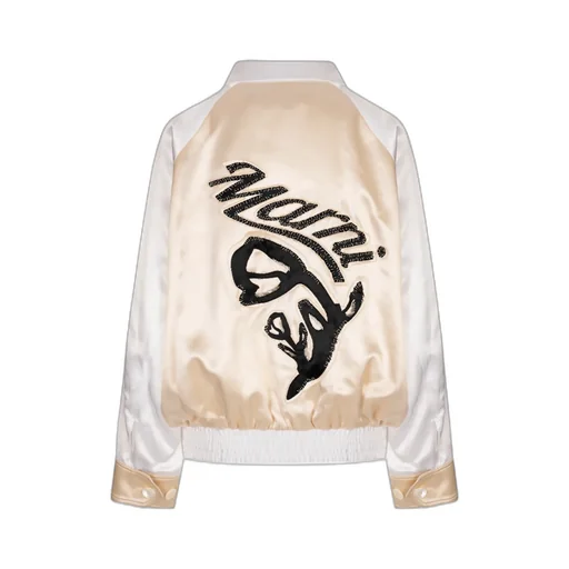 Zipped Bomber Jacket