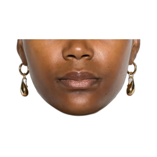 Teardrop Hoop Earrings