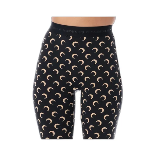 Moon Printed Skinny-Cut Leggings