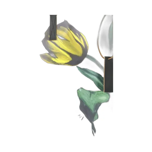 Tribeca Tote With Tulip Print