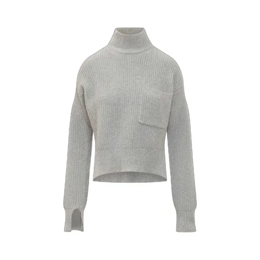 Turtleneck Pocket Sweater