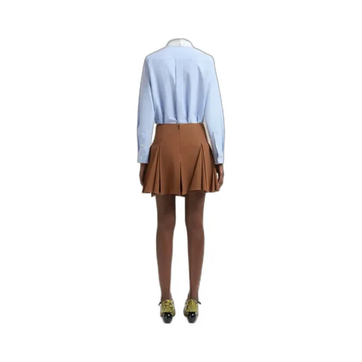 Pleated Mini Skirt