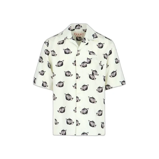 Graphic Printed Short-Sleeved Shirt