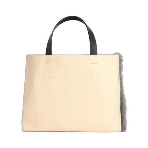 Logo Detailed Teddy-Effect Bag