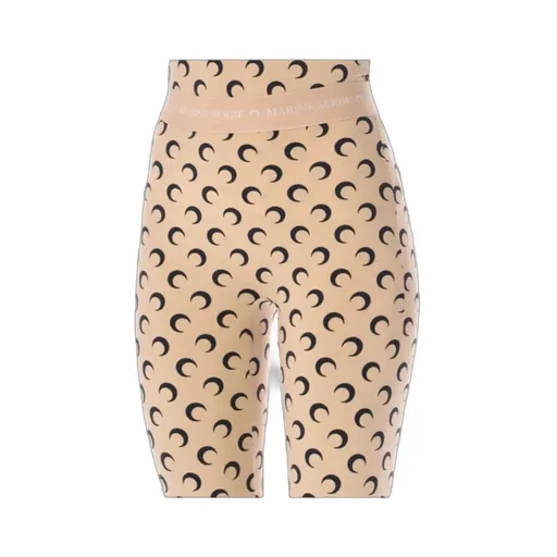Moon Printed Skinny-Cut Leggings