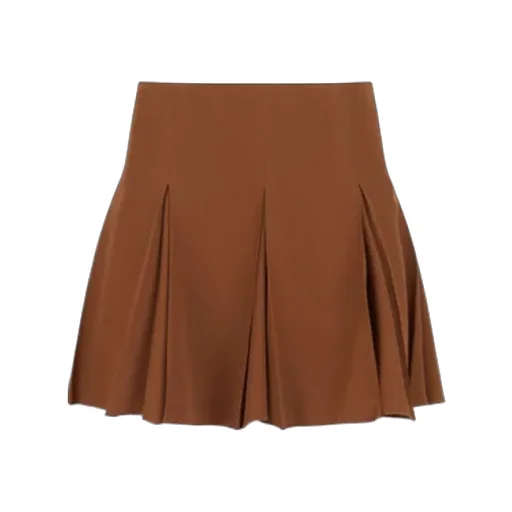 Pleated Mini Skirt