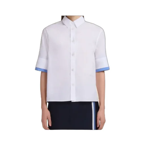 Poplin Shirt With Double Cuffs