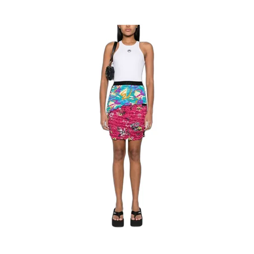 Logo Embroidered Sleeveless Tank Top