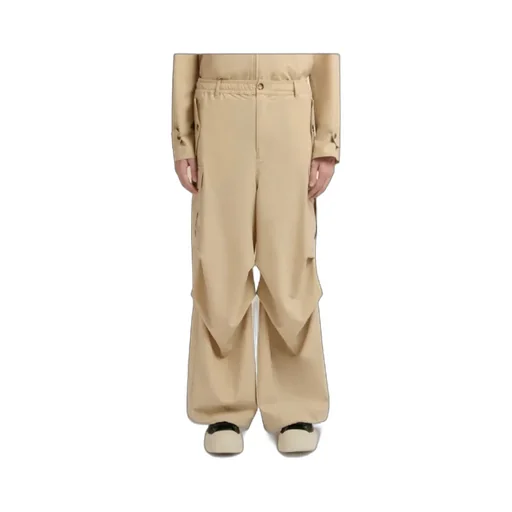 Draped Cargo Trousers