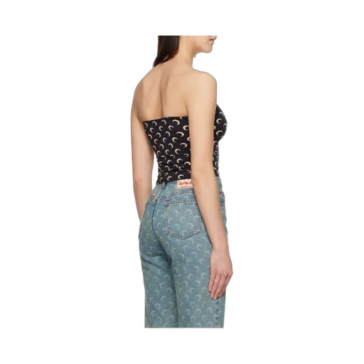 All-Over Moon Printed Top