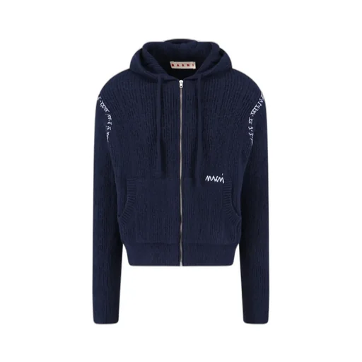 Ribbed Zip-Up Hoodie