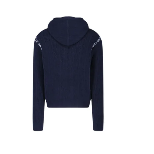 Ribbed Zip-Up Hoodie