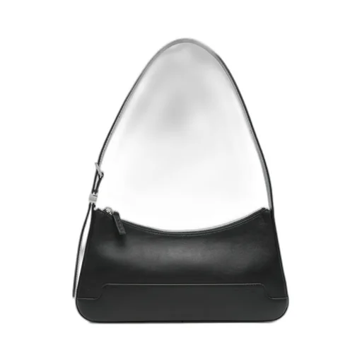 Zip-Up Shoulder Bag
