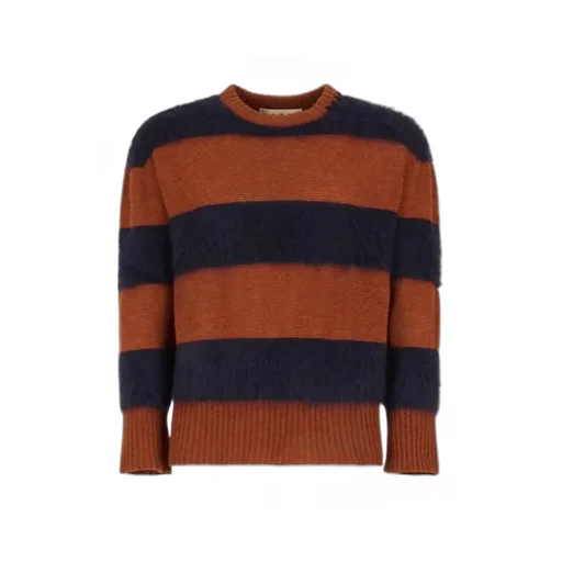 Striped Crewneck Knitted Jumper