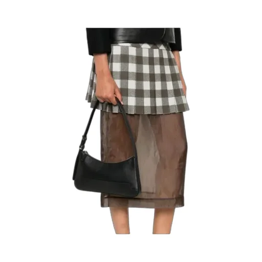 Zip-Up Shoulder Bag