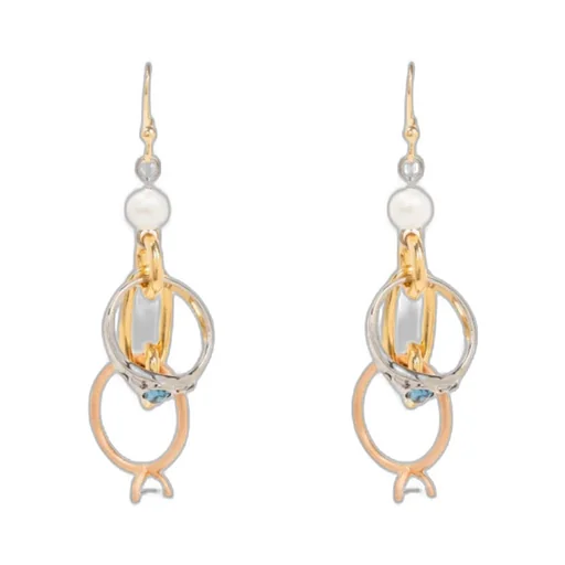 Embellished Hoop Earrings
