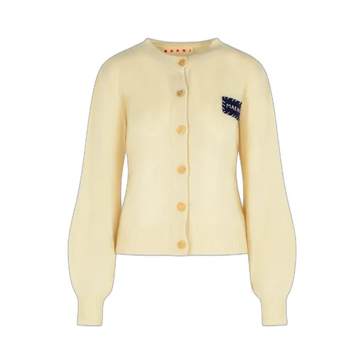 Long-Sleeved Knitted Cardigan