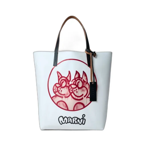 Tribeca Tote With Dogs Print