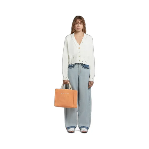 Tropicalia Logo Embroidered Small Tote Bag