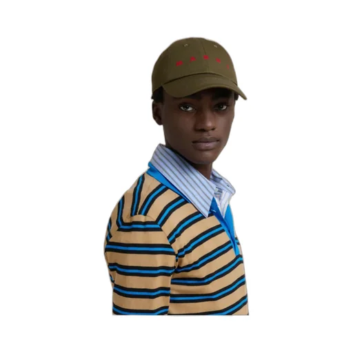 Logo Embroidered Curved-Peak Baseball Cap
