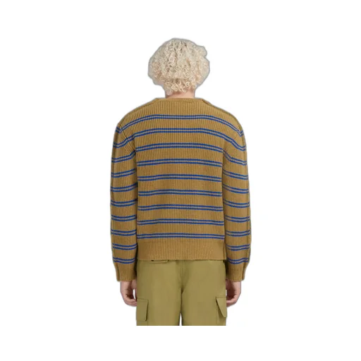 Mohair And Wool Jumper With Mixed Stripes
