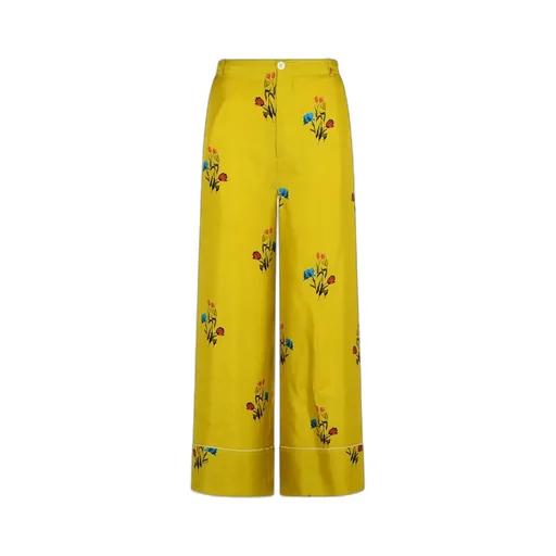 Straight-Leg Casual Pants