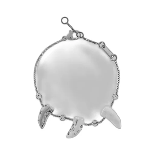 Crystal-Embellished Charm Bracelet