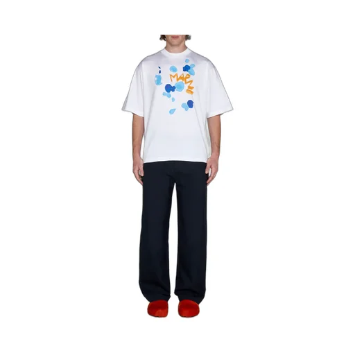 Mid-Rise Logo-Waistband Trousers