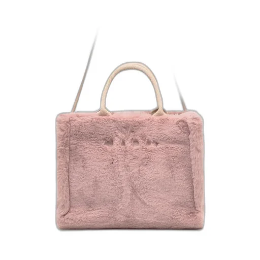 Faux-Fur Tote Bag