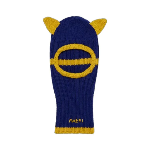 Logo-Embroidered Ribbed-Knit Balaclava