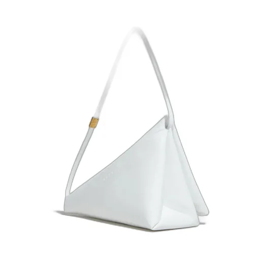 Triangle Foldover Shoulder Bag