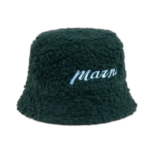 Teddy Bucket Hat With Embroidered Logo