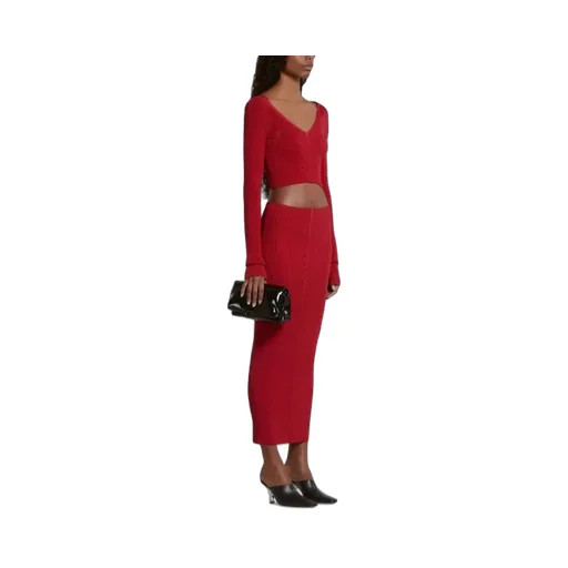 Knitted V-Neck Pullover
