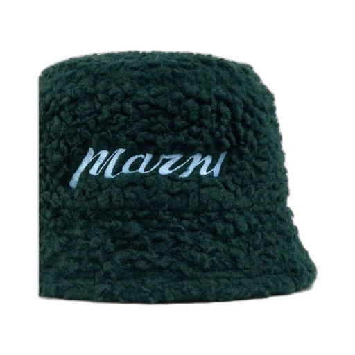 Teddy Bucket Hat With Embroidered Logo