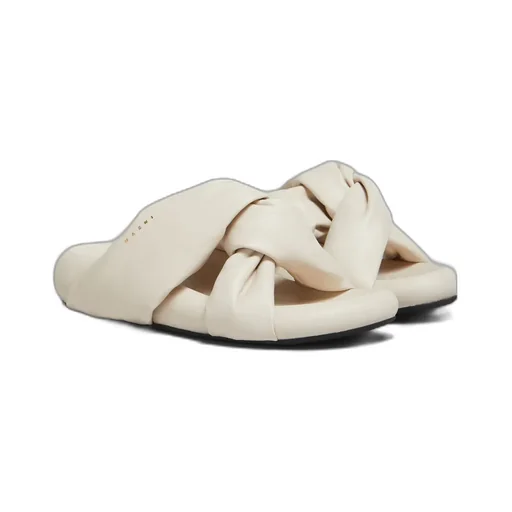 Twist Detailed Slip-On Sandals