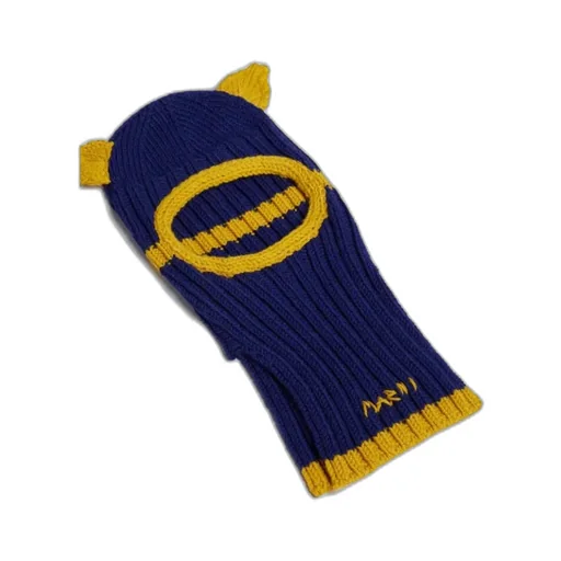 Logo-Embroidered Ribbed-Knit Balaclava